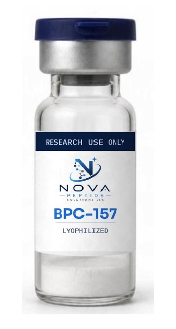 Nova BPC-157 research peptide vial