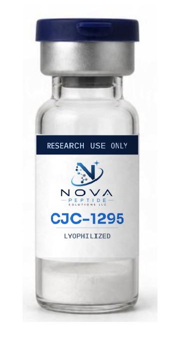 Nova CJC-1295 research peptide vial