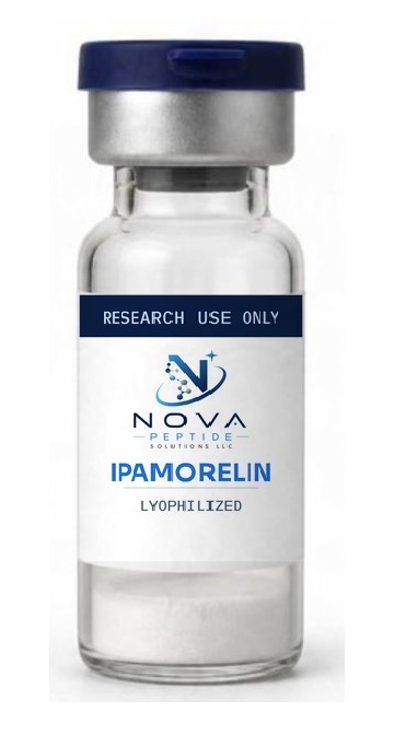 Nova Ipamorelin research peptide vial