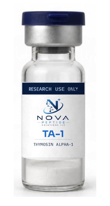 Nova Thymosin Alpha-1 research peptide vial